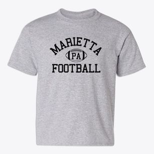 Marietta Pennsylvania Football Youth T-shirt