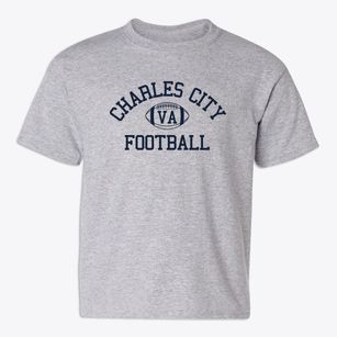 Charles City Virginia Football Youth T-shirt