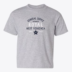 Royal West Virginia General Supply Youth T-shirt