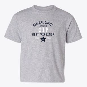 Gip West Virginia General Supply Youth T-shirt