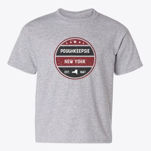 Poughkeepsie New York Americana Youth T-shirt