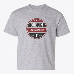 Dublin New Hampshire Americana Youth T-shirt