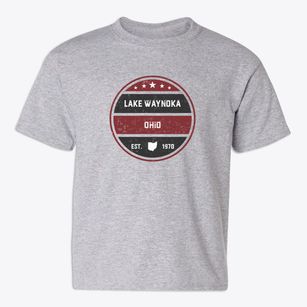 Lake Waynoka Ohio Americana Youth T-shirt