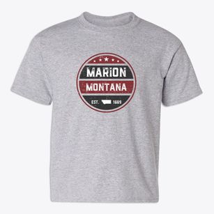 Marion Montana Americana Youth T-shirt