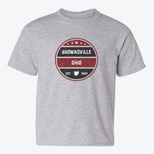 Brownsville Ohio Americana Youth T-shirt