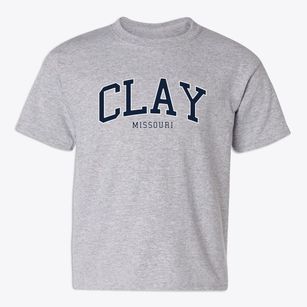 Clay Missouri Traditional Youth T-shirt