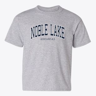 Noble Lake Arkansas Traditional Youth T-shirt