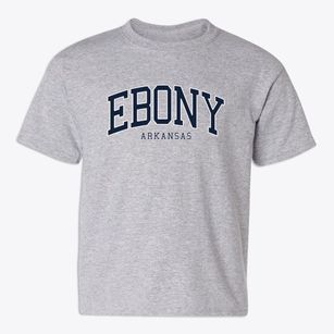 Ebony Arkansas Traditional Youth T-shirt