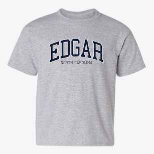 Edgar North Carolina Traditional Youth T-shirt