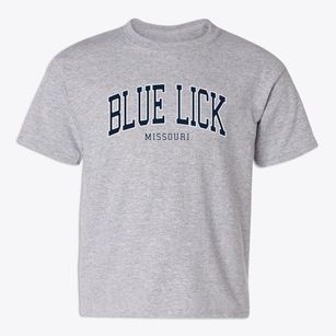Blue Lick Missouri Traditional Youth T-shirt