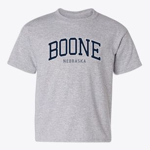 Boone Nebraska Traditional Youth T-shirt