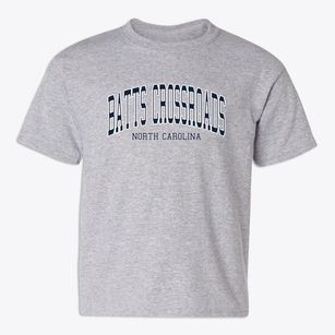 Batts Crossroads North Carolina Traditional Youth T-shirt