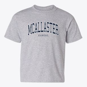 Mcallaster Kansas Traditional Youth T-shirt