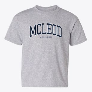 Mcleod Mississippi Traditional Youth T-shirt