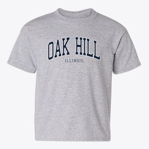 Oak Hill Illinois Traditional Youth T-shirt