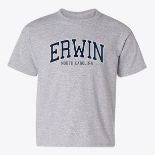 Erwin North Carolina Traditional Youth T-shirt