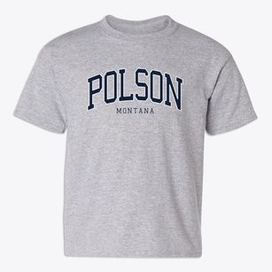 Polson Montana Traditional Youth T-shirt