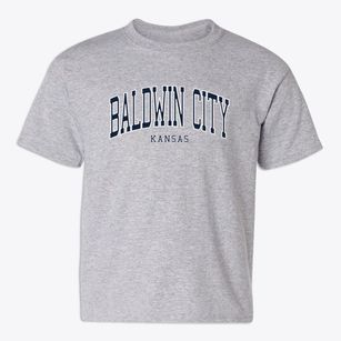 Baldwin City Kansas Traditional Youth T-shirt