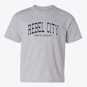 Rebel City North Carolina Traditional Youth T-shirt