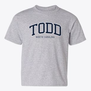 Todd North Carolina Traditional Youth T-shirt