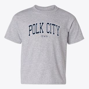 Polk City Iowa Traditional Youth T-shirt