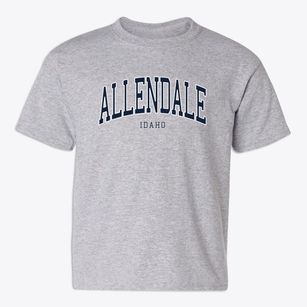 Allendale Idaho Traditional Youth T-shirt