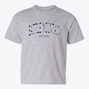 Battle Mountain Nevada Traditional Youth T-shirt