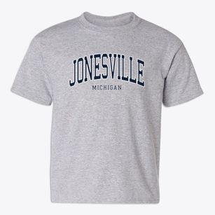 Jonesville Michigan Traditional Youth T-shirt