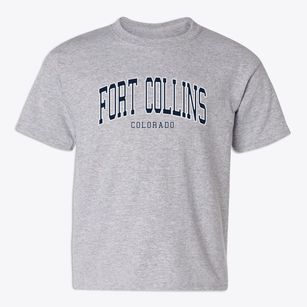 Fort Collins Colorado Traditional Youth T-shirt