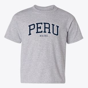 Peru Maine Traditional Youth T-shirt