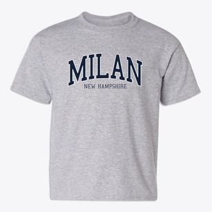 Milan New Hampshire Traditional Youth T-shirt