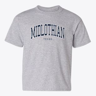 Midlothian Texas Traditional Youth T-shirt