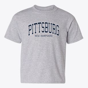Pittsburg New Hampshire Traditional Youth T-shirt