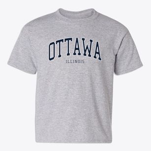 Ottawa Illinois Traditional Youth T-shirt