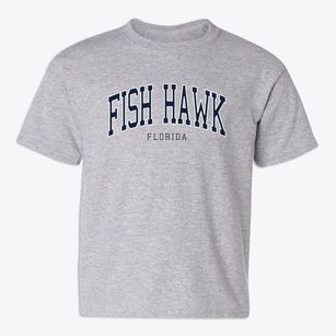 Fish Hawk Florida Traditional Youth T-shirt