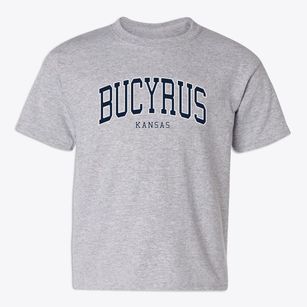 Bucyrus Kansas Traditional Youth T-shirt