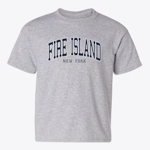 Fire Island New York Traditional Youth T-shirt