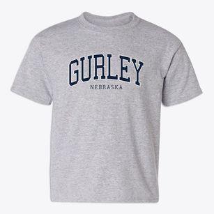 Gurley Nebraska Traditional Youth T-shirt
