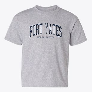 Fort Yates North Dakota Traditional Youth T-shirt