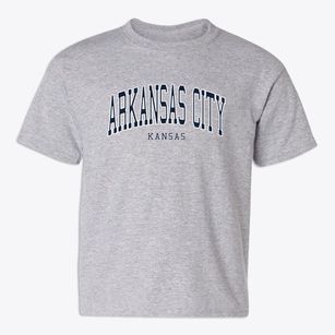 Arkansas City Kansas Traditional Youth T-shirt