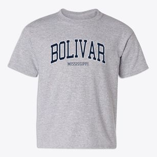 Bolivar Mississippi Traditional Youth T-shirt