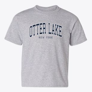 Otter Lake New York Traditional Youth T-shirt