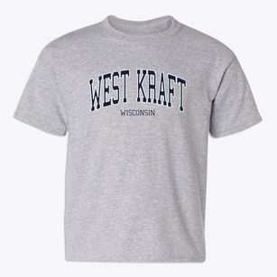 West Kraft Wisconsin Traditional Youth T-shirt