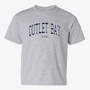 Outlet Bay Idaho Traditional Youth T-shirt