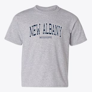New Albany Mississippi Traditional Youth T-shirt