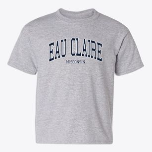 Eau Claire Wisconsin Traditional Youth T-shirt