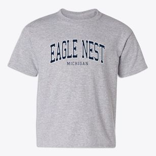 Eagle Nest Michigan Traditional Youth T-shirt