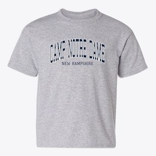 Camp Notre Dame New Hampshire Traditional Youth T-shirt