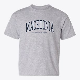 Macedonia Pennsylvania Traditional Youth T-shirt