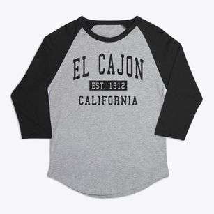 El Cajon California Classic Established Premium Baseball Tee